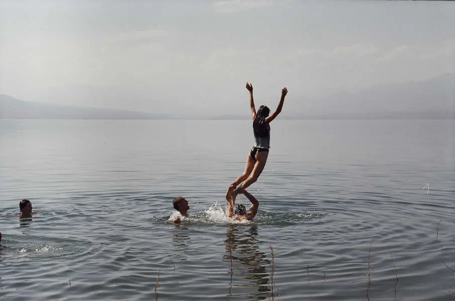 Фото 2. Токтогульское водохранилище